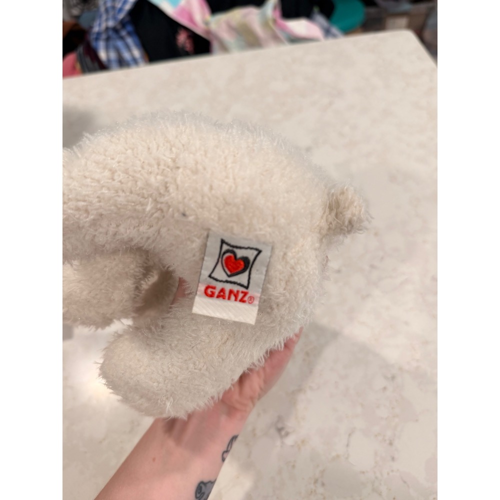 Ganz Webkinz Polar Bear White Plush Collectible Stuffed Animal Toy HM155 No Code - Picture 3 of 5